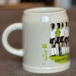 Club 63 German Deutschland FuBball Weltmeister 1974 Mug Stoneware Stein
